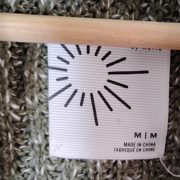 OFFLINE by Aerie Chillside 1/4 Zip Sweater Oversized Casual Comfy Knit - Picture 6 of 9